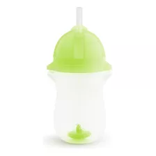 Vaso Entrenador Munchkin Pitillo Y Pesa Verde