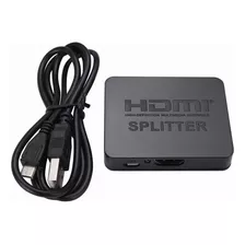 Splitter 1 X 2 Hdmi 4k 1080p Divisor De Señal, Salida Doble