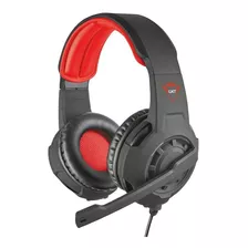 Headset Gamer Trust Gxt 310 Radius Preto/vermelho - 21187