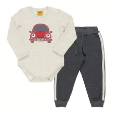 Conjunto Para Bebe De Body E Calça