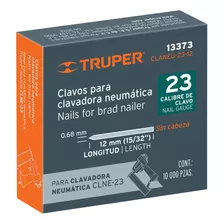 Clavos Para Clavadora Neumática Cal 23 15/32 Truper