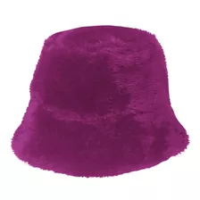 Sombrero / Gorro De Peluche Felpa Azul