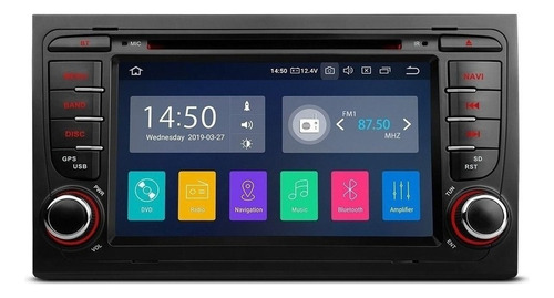 Android 9.0 Estereo Audi A4 2002-2008 Gps Touch Hd Usb Radio Foto 4