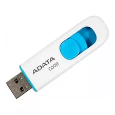 Pendrive Adata Classic C008 32gb 2.0 Blanco Y Azul