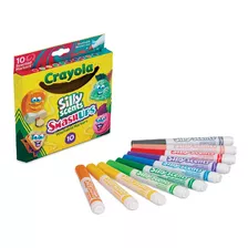 Canetinhas Crayola Com Cheirinho Silly Scents Smashups 10 Un