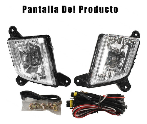 Kit Faros Niebla Chevolet Silverado Led 2019 2020 2021 Foto 2