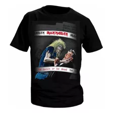 Camiseta Iron Maiden - Be Quick Or Be Dead - Oficial