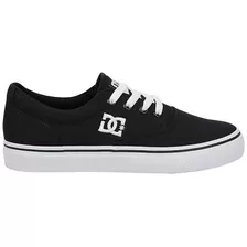Tênis Dc Shoes New Flash 2 Tx Black White