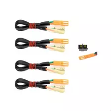  Kit 4 Adaptador Plug Seta De Led Cb Twister Para Cg 160