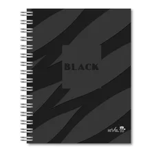 Cuaderno A4 Tapa Dura Rayado 120 Hjs Espiral Nivel 10 Black