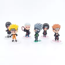 Set De 6 Figuras Naruto Anime De Colección