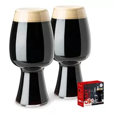 Spiegelau Craft Beer Stout Glass, Juego De 2, Cristal Sin Pl