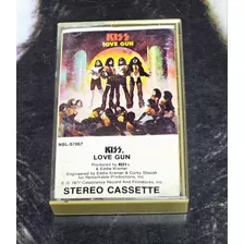 Kiss Cassette Love Gun Sin Cinta Usa De Epoca Casablanca 