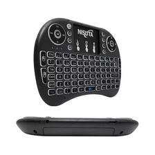 Teclado Inalambrico Smart Tv Nisuta Wireless Teclas Con Pad