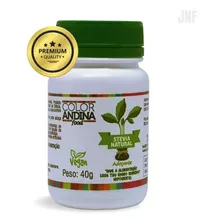 Adoçante Color Andina 20g Stevia 100% Natural Sem Amargo