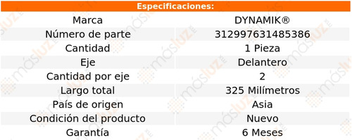 (1) Sensor Para Balatas Del Porsche 928 5.0l 93/95 Dynamik Foto 2