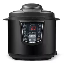 Panela De Pressão Elétrica Midea 6l Preta Ppa70p1 127v Cor Preto 110v