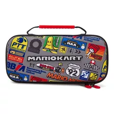 Estuche Para Switch Switch Oled Switch Lite Power A Macrotec Color Mario Kart