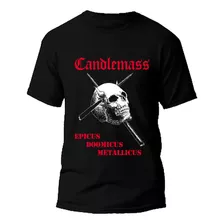 Camiseta Camisa Candlemass Epicus Doomicus Metallicus