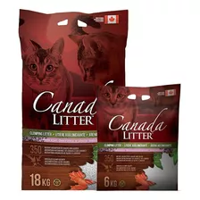 Arena Canada Litter Lavanda 18 Kg X 18kg De Peso Neto