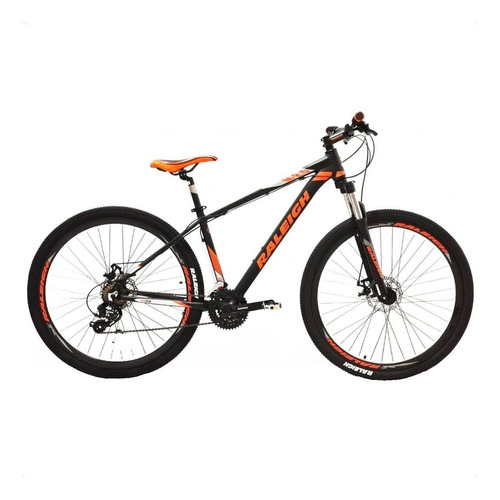 Mountain Bike Raleigh Mojave 2.0  2021 R29 17  21v Frenos De Disco Mecánico Cambios Shimano Color Negro/naranja  