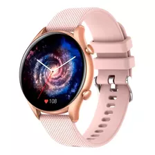 Smartwatch Colmi I20 Silicon Rose Gold Para Mujer 