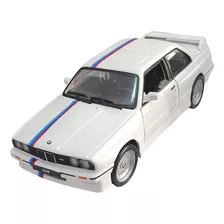 Miniatura Bmw M3 1988 E30 Escala 1:24 Burago