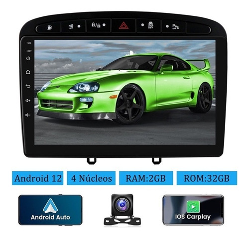 Estreo Peugeot 308 308sw 408 Crz Android Carplay 2+32g Gps Foto 2