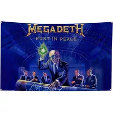 Megadeth Rust In Peace Póster De Bandera