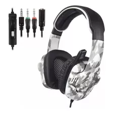 Auriculares Gamer Headset Sades 708gt Mic Camuflado Rex