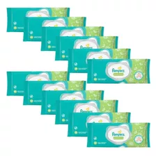 Kit Toalhinhas Umedecidas Pampers Aloe Vera Com 576 Unidades