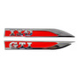 Emblema Gti Cromo Parrilla Vw Golf Polo Mk2 Mk3 Mk4 Mk5 Mk6