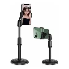 Suporte Celular 360° Tripé Smartphone Mesa Portátil Selfies