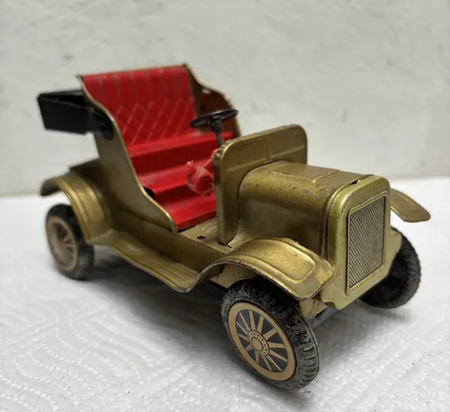 Antigua Coche Juguete Carcachita Opel Lámina Japón Ninguno Dorado Oscuro — imagen 1