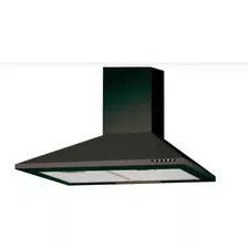 Campana Extractora De Cocina De Pared Marca Cata V900bk Ancho 90 Cm Tipo Piramidal Decorativa De Acero Inxidable Negra Mate Alta Extracción 620 M3/hr. 3 Velocidades Filtros Lavables