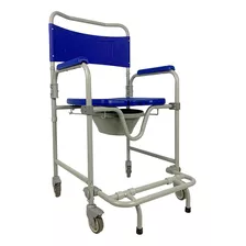 Cadeira De Banho Higiênica Com Comadre Adulto 150kg Dellamed