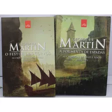 Livros Coleção Série As Crônicas De Gelo E Fogo 2 Volumes