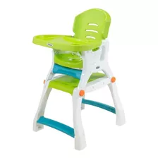 Silla Alta Prinsel Caddy 2 En 1 Verde