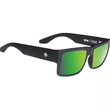 Gafas De Sol Polarizadas Spy Cyrus Happy Lens, Negro Mate, T