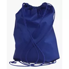 Kit C/12 Mochila Sacochila Esportiva Azul Escura