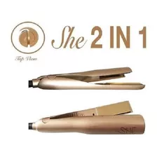 She 2 In 1 Plancha De Pelo Y Rizador Exelentes Condiciones