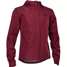 Chamarra Fox Impermeable Modelo Ranger 2.5 Color Dark Maroon