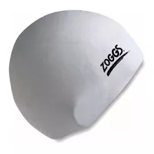 Zoggs Bathing Cap Standard Silicone White