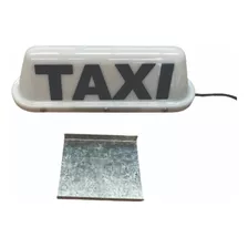 Cartel De Taxi Personalizado Con Led Nuevo Sist De Fijacion 