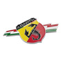 Logo Fiat Emblema 12cm Ancho Rojo Insignia Logotipo Adhesivo Fiat Siena