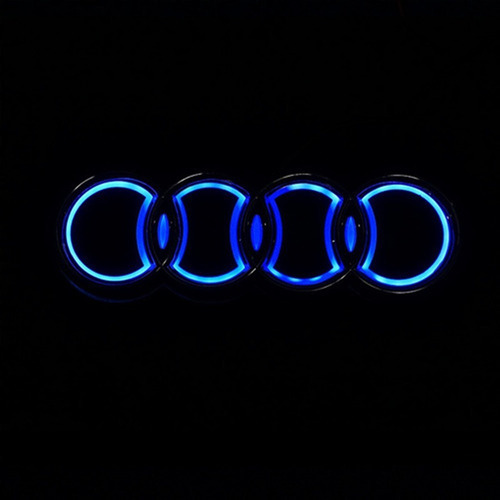 Led Emblema Trasero Audi A-3 A-4 A-6 Q2 Q3 Q5 Q718cmx5.8cm Foto 8