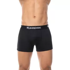 Cueca Boxer Microfibra Box Original Várias Cores Keeper 