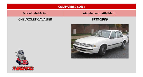 Espejo Cavalier 1988-88-1989-89 Izquierdo Manual Foto 6