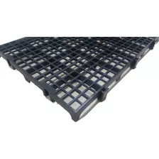 30 Pisos Plastico Preto Estrado Plat 50x25cm Multi Canil