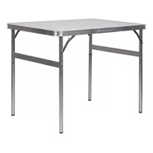 Mesa Dobrável Alumínio 90x60 Cm Vira Maleta 695838 Palisad